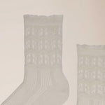 Kunert Dames Sokken Romantic Ajour 110500018 - Jambelles