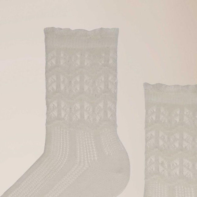 Kunert Dames Sokken Romantic Ajour 110500018 - Jambelles