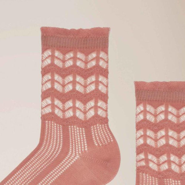 Kunert Dames Sokken Romantic Ajour 110500018 - Jambelles