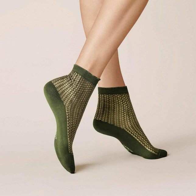 Kunert Dames Sokken ZIGZAG STRIPE 110235710 - Jambelles