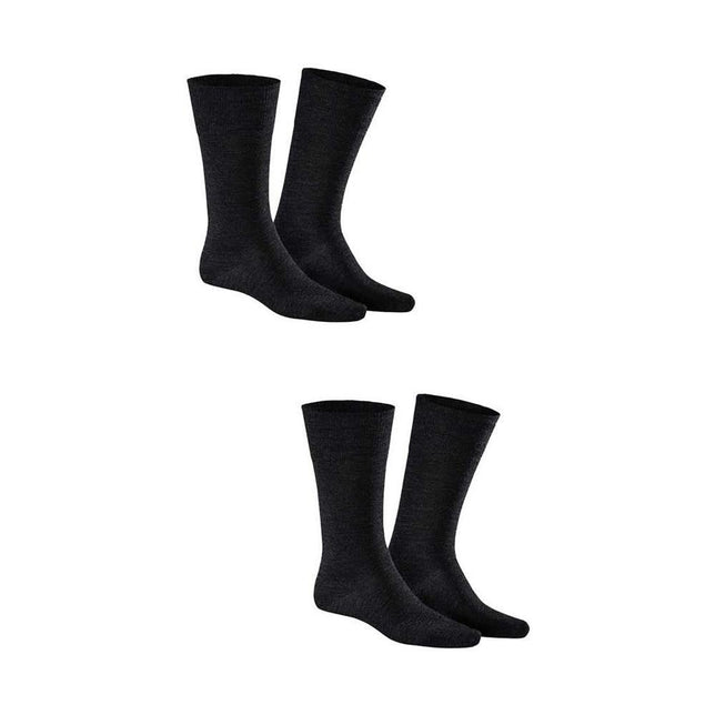 Kunert Heren Sokken Comfort Wool DP 2Pack 110870400 - Jambelles