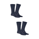 Kunert Heren Sokken Comfort Wool DP 2Pack 110870400 - Jambelles