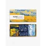 Kunstsokken Dames &amp; Heren Fantasie Sokken 3-Pack Van Gogh Cadeauset GB-VGO - Jambelles