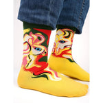 Kunstsokken Dames &amp; Heren Fantasie Sokken Bokken CH-BUC - Jambelles