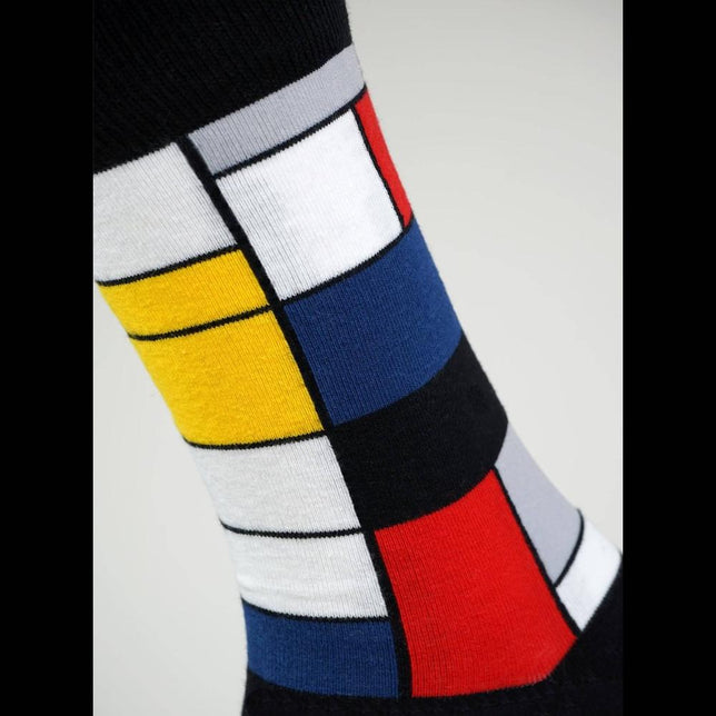 Kunstsokken Dames &amp; Heren Fantasie Sokken Composition A CH-COA - Jambelles