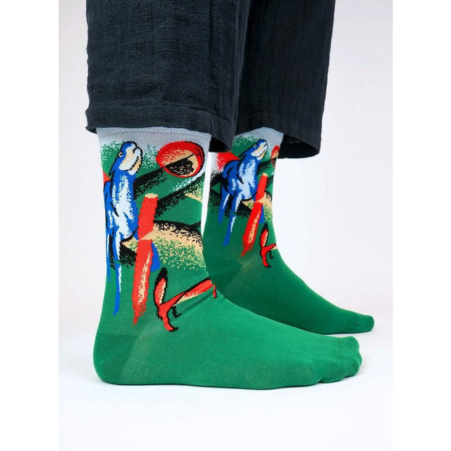 Kunstsokken Dames &amp; Heren Fantasie Sokken De Schepping van de Paarden CH-CRH - Jambelles