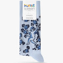 Kunstsokken Dames &amp; Heren Fantasie Sokken Delft Blue Flower Holder Ch-Dfh - Jambelles