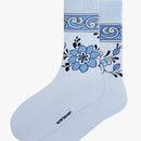 Kunstsokken Dames &amp; Heren Fantasie Sokken Delft Blue Pair Of Shoes Ch-Dps - Jambelles