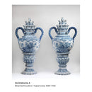 Kunstsokken Dames &amp; Heren Fantasie Sokken Delfts Blue Flowers CH-DBF - Jambelles