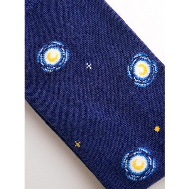 Kunstsokken Dames &amp; Heren Fantasie Sokken Icons- De Sterrennacht IH-STN - Jambelles