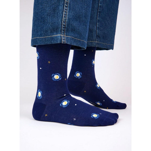Kunstsokken Dames &amp; Heren Fantasie Sokken Icons- De Sterrennacht IH-STN - Jambelles
