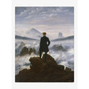 Kunstsokken Dames &amp; Heren Fantasie Sokken Icons The Wanderer IH-WAS - Jambelles