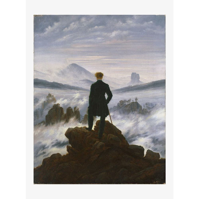 Kunstsokken Dames &amp; Heren Fantasie Sokken Icons The Wanderer IH-WAS - Jambelles