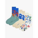 Kunstsokken Dames &amp; Heren Fantasie Sokken Matisse Gift Box 3-Pack Gb3-Mat - Jambelles