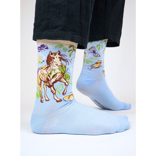 Kunstsokken Dames &amp; Heren Fantasie Sokken Papillons CH-PAP - Jambelles