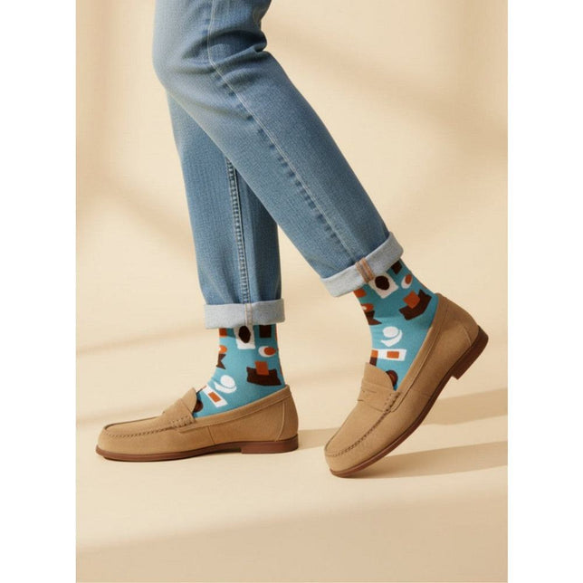 Kunstsokken Dames &amp; Heren Fantasie Sokken Pedestals Ch-Ped - Jambelles