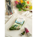 Kunstsokken Dames &amp; Heren Fantasie Sokken Poppy Field Ch-POF - Jambelles