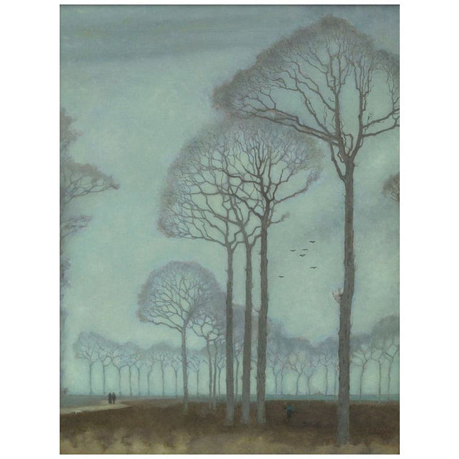 Kunstsokken Dames &amp; Heren Fantasie Sokken Row Of Trees Ch-Rot - Jambelles