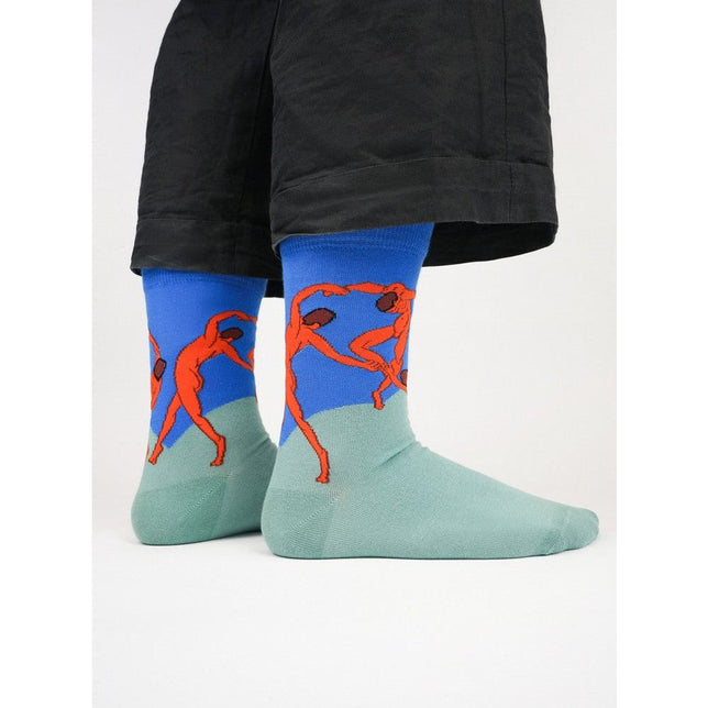 Kunstsokken Dames &amp; Heren Fantasie Sokken The Dance CH-DAN - Jambelles