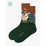 Kunstsokken Dames &amp; Heren Fantasie Sokken Threatened Swan CH-THS - Jambelles