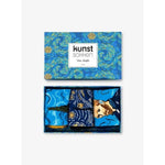 Kunstsokken Dames &amp; Heren Fantasie Sokken Van Gogh Gift Box 3-Pack 3P VGGB03 - Jambelles