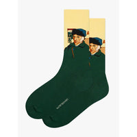 Kunstsokken Dames &amp; Heren Fantasie Sokken Van Gogh Self Portrait CH-VGS - Jambelles