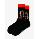 Kunstsokken Dames &amp; Heren Fantasie Sokken Variety Gift Box 4P VGB04 - Jambelles