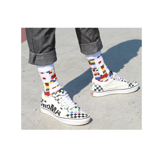 Kunstsokken Dames &amp; Heren Fantasie Sokken Victory Boogie Woogie VBW01 - Jambelles