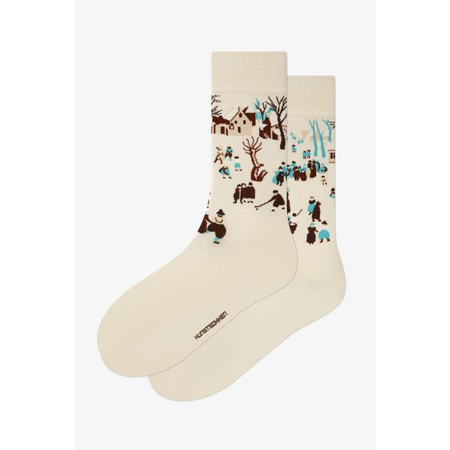 Winterlandschap met Schaatsers CH-WLS