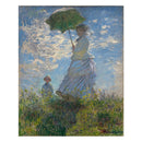 Kunstsokken Dames &amp; Heren Fantasie Sokken Woman with Parasol CH-WWP - Jambelles