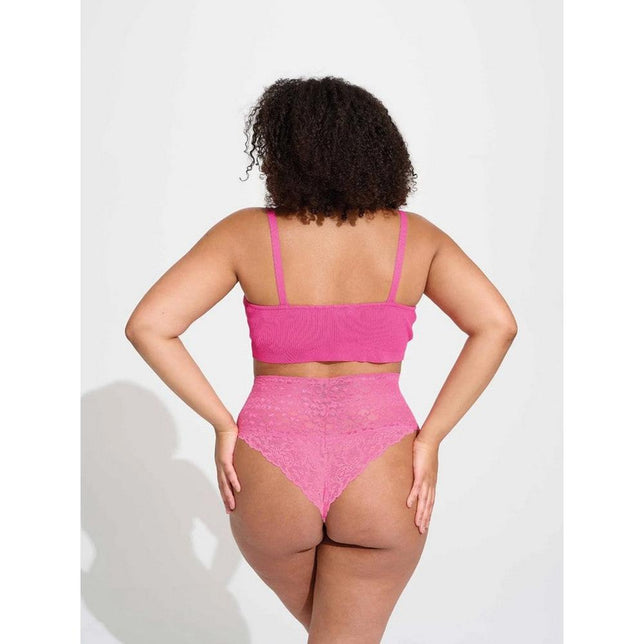 Lace Laboratory Dames Slip LL High Waist Brazilian - Jambelles