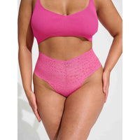 Lace Laboratory Dames Slip LL High Waist Brazilian - Jambelles