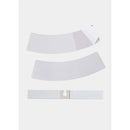 Roze achterzijde van MAGIC Bodyfashion Dress Tape 35Ta-verpakking met draagillustraties en gebruiksinstructies. - Jambelles