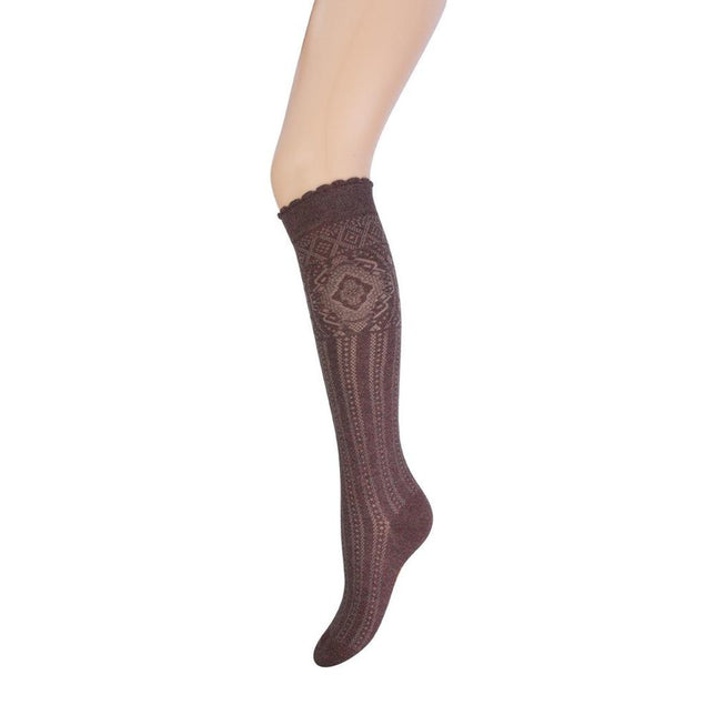 MarcMarcs Dames Sokken Amber Kniekous 82081 - Jambelles