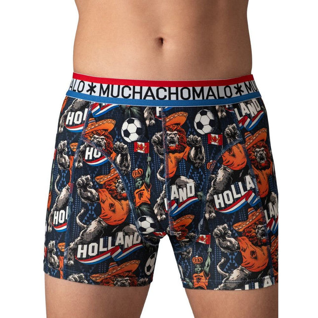 Men 2-Pack Boxer Shorts DUTCHLION1010 - Jambelles