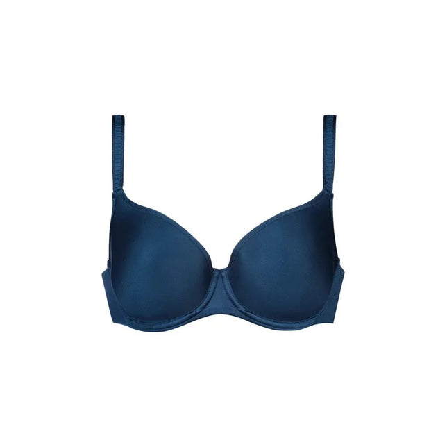 Mey dames spacer-bh 74254 in donkerblauw met gladde voorgevormde cups, beugels en verstelbare schouderbandjes. - Jambelles