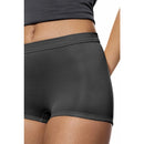 Mey dames boxer panty slip 59218 in lichtblauw, met gladde afwerking, korte pijpjes en elastische logoband. - Jambelles