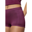 Mey dames boxer panty slip 59218 in lichtblauw, met gladde afwerking, korte pijpjes en elastische logoband. - Jambelles