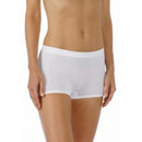 Mey dames boxer panty slip 59218 in lichtblauw, met gladde afwerking, korte pijpjes en elastische logoband. - Jambelles