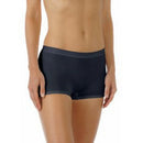 Mey dames boxer panty slip 59218 in lichtblauw, met gladde afwerking, korte pijpjes en elastische logoband. - Jambelles