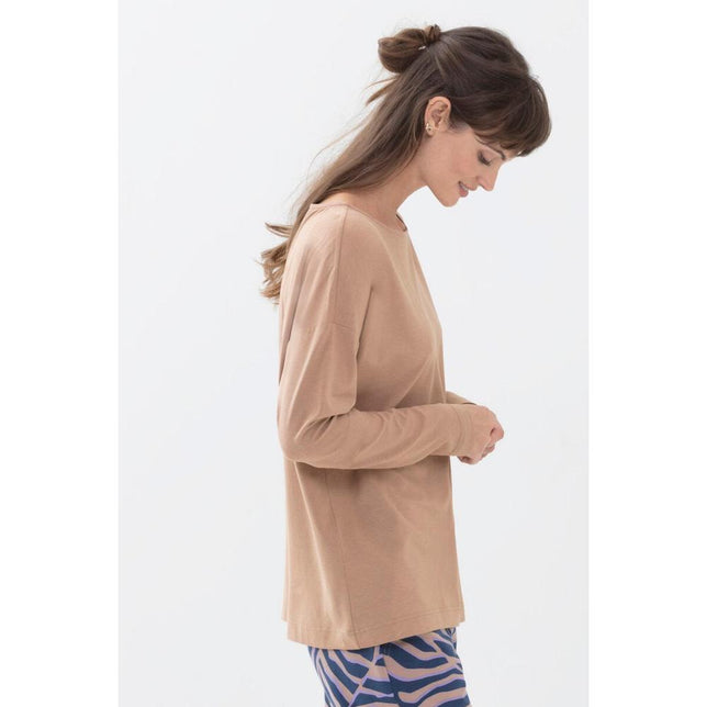 Mey Dames Nacht Shirt long-sleeved shirt 17442 - Jambelles