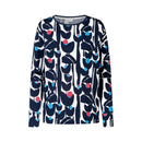 Mey Dames Nacht Shirt T-shirt long sleeve 1210013 - Jambelles
