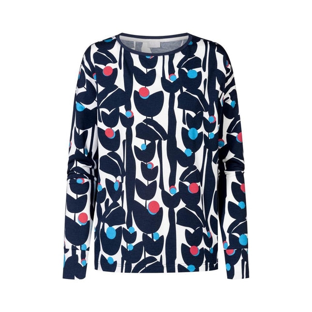 Mey Dames Nacht Shirt T-shirt long sleeve 1210013 - Jambelles