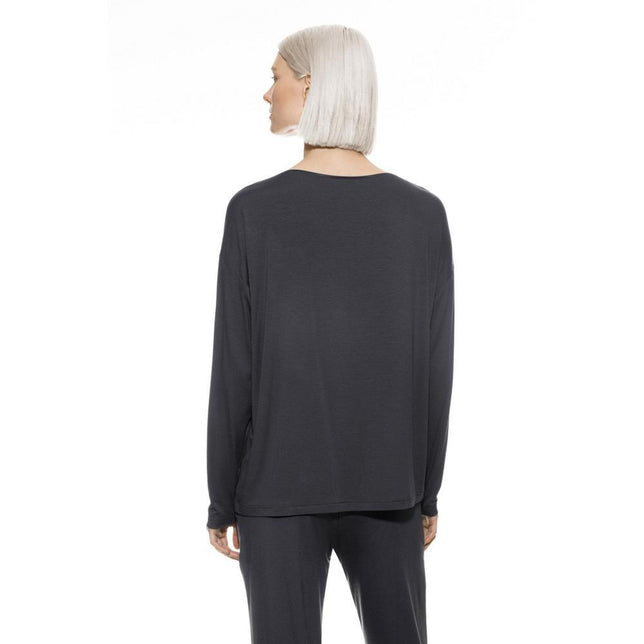 Mey Dames Nacht Shirt T-shirt long sleeve 1210017 - Jambelles