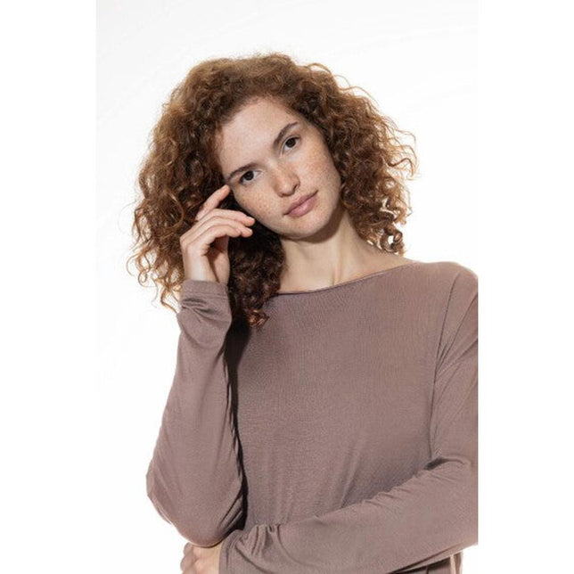 Mey Dames Nacht Shirt T-shirt long sleeve 1210017 - Jambelles