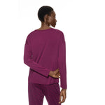 Mey Dames Nacht Shirt T-shirt long sleeve 1210017 - Jambelles