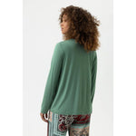 Mey Dames Nacht Shirt T-shirt long sleeve 1210082 - Jambelles