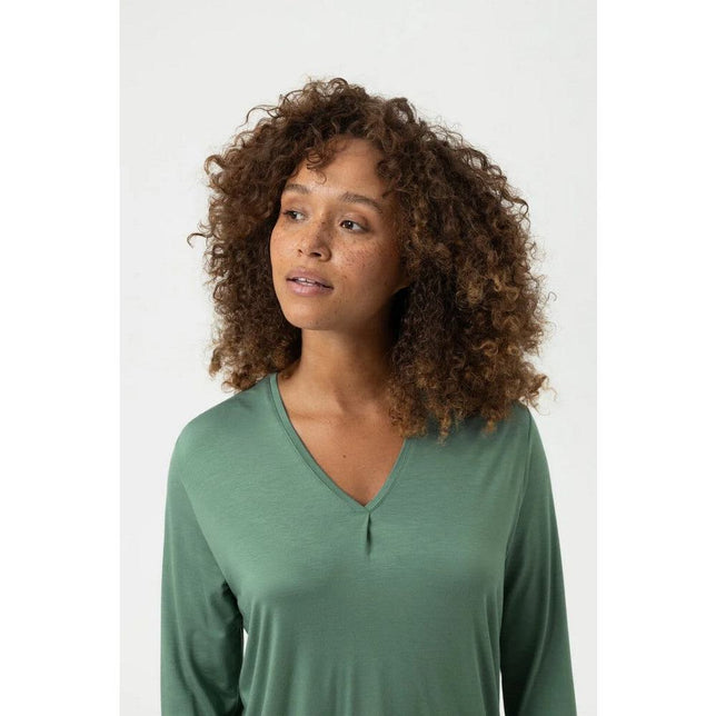 Mey Dames Nacht Shirt T-shirt long sleeve 1210082 - Jambelles