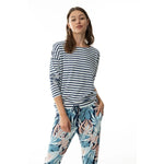 Mey Dames Nacht Shirt T-shirt long sleeve 17632 - Jambelles