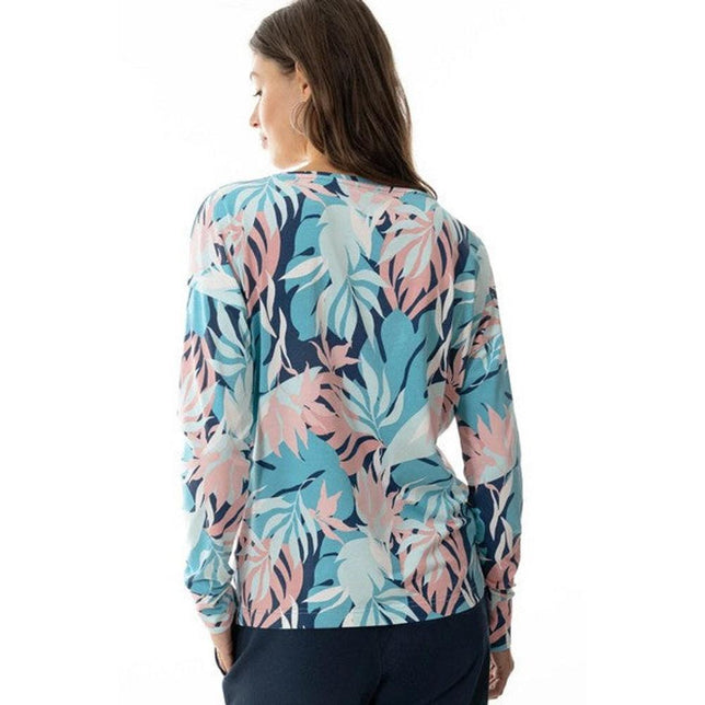 Mey Dames Nacht Shirt T-shirt long sleeve 17646 - Jambelles